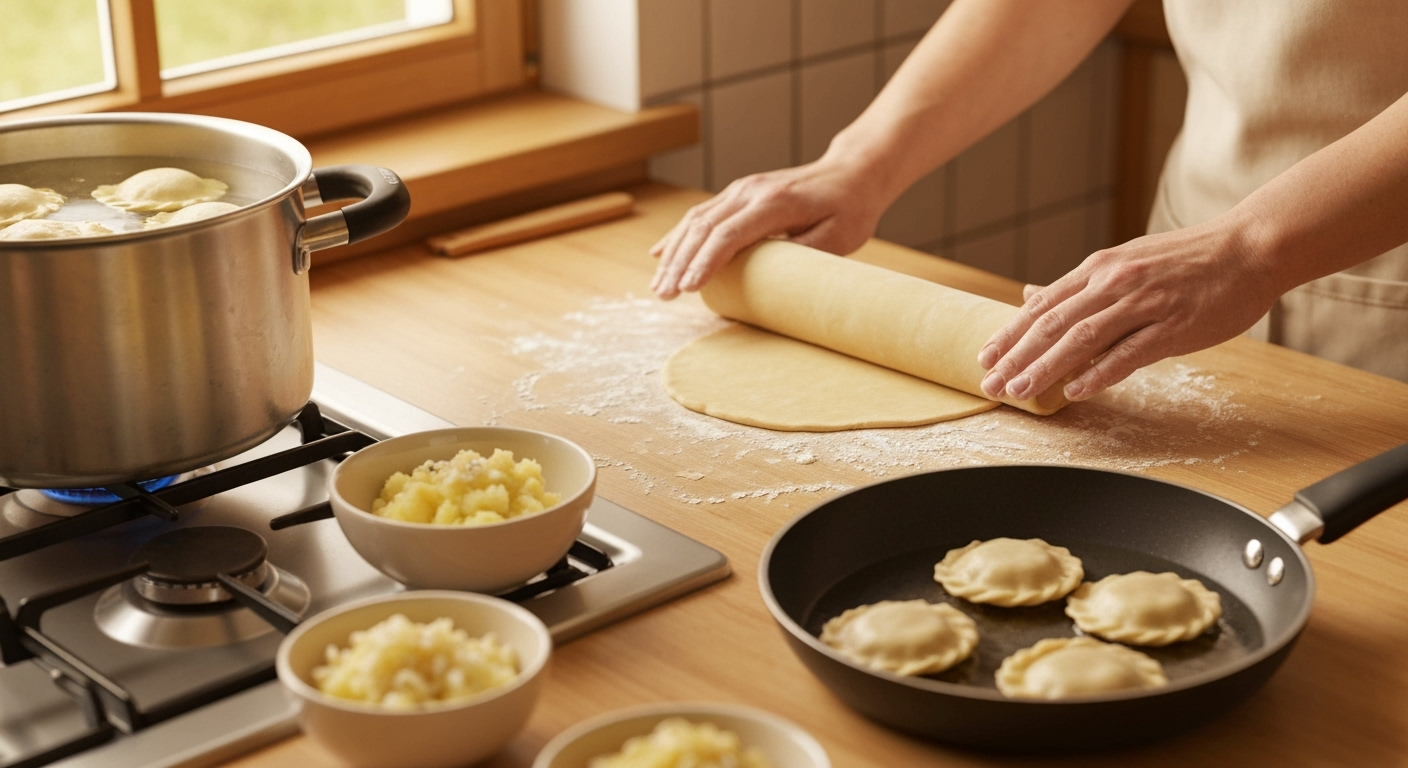 Ile kalorii mają pierogi ruskie? Smażone i gotowane 2