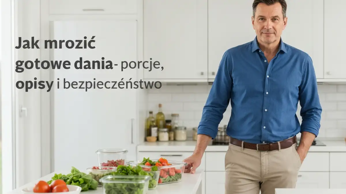 Jak mrozić gotowe dania - porcje, opisy i bezpieczeństwo - hero image
