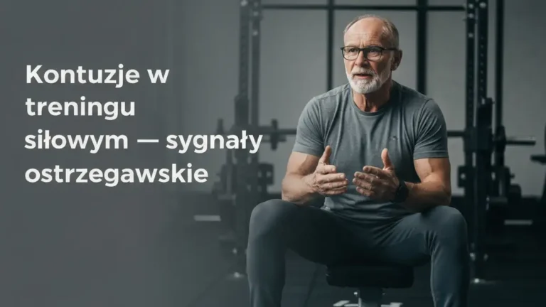 Kontuzje w treningu siłowym - sygnały ostrzegawcze - hero image
