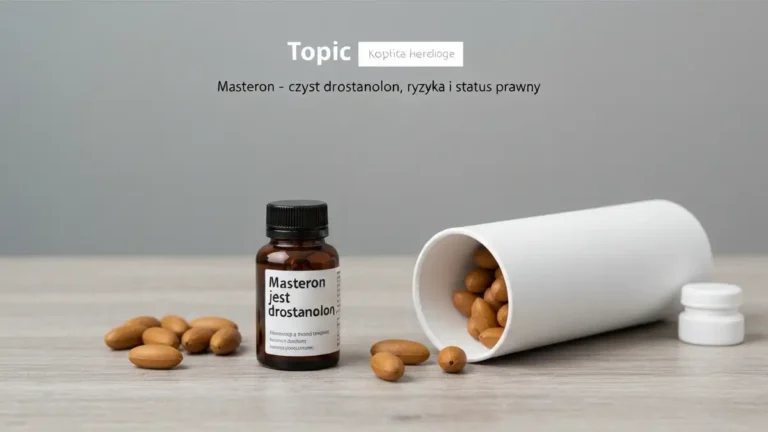 Masteron - czym jest drostanolon, ryzyka i status prawny - hero image