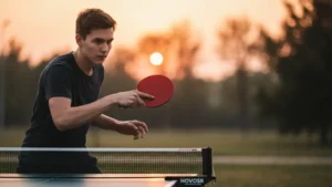 Tenis stołowy debel - kolejność odbić i zasady serwisu - hero image